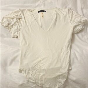 Cream Women's Body suit